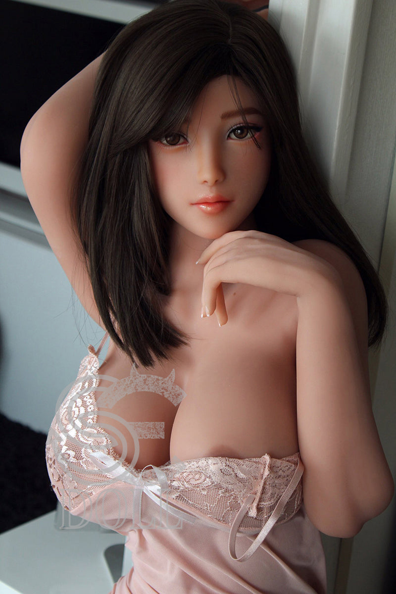 US In Stock - 161cm/5ft3 F-cup TPE Sex Doll SED194 Head
