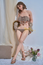 [Natural Optimized Series] 160cm/5ft3 I-Cup Busty BBW Big Booty Silicone Sex Doll - 160cm Minus S42 Glow Lexi - BestDollForYou