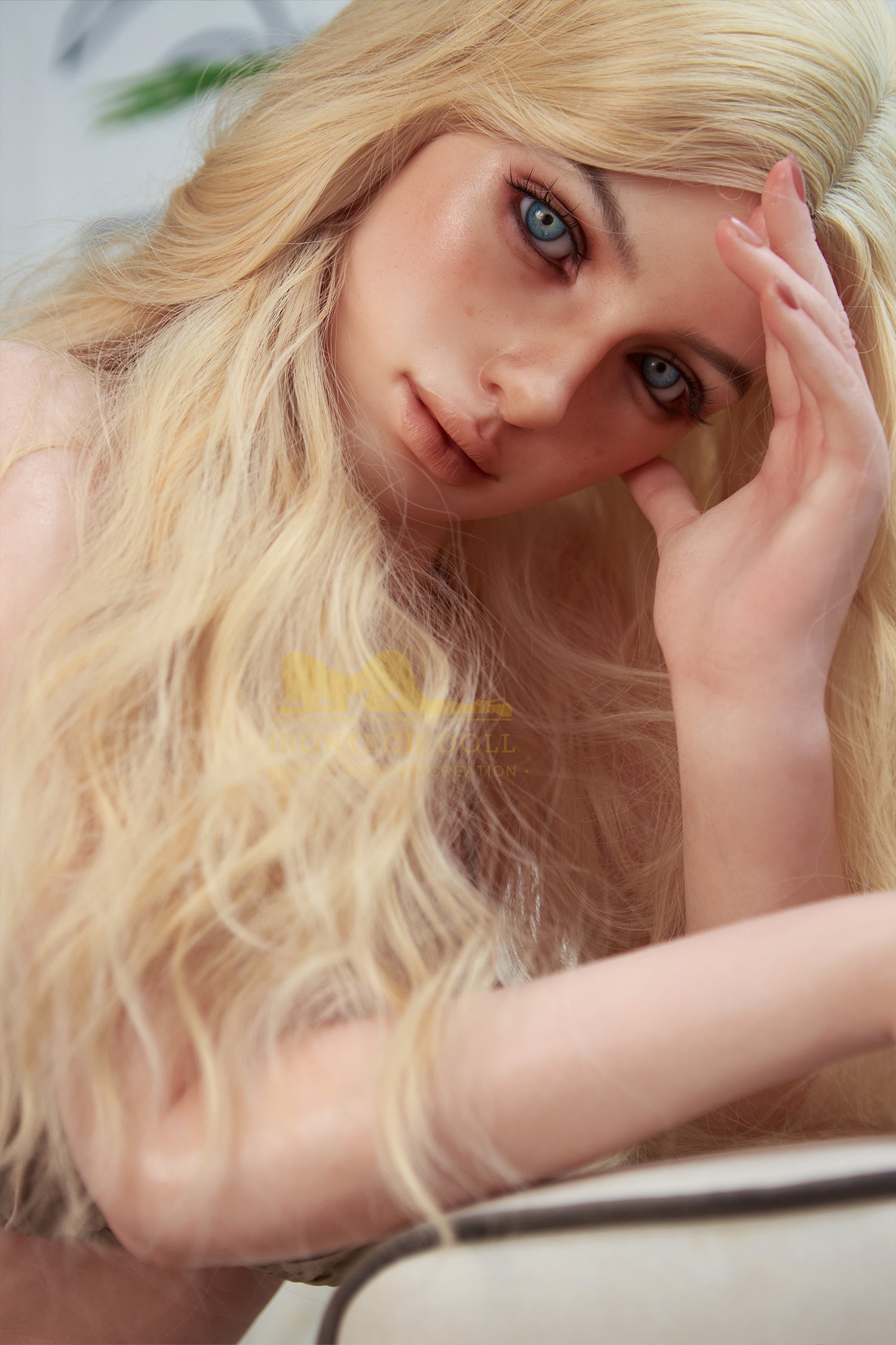 [Natural Optimized Series] 163cm/5ft4 C-Cup Natural Freckles Silicone Love Doll - S17 Glow Luna - BestDollForYou