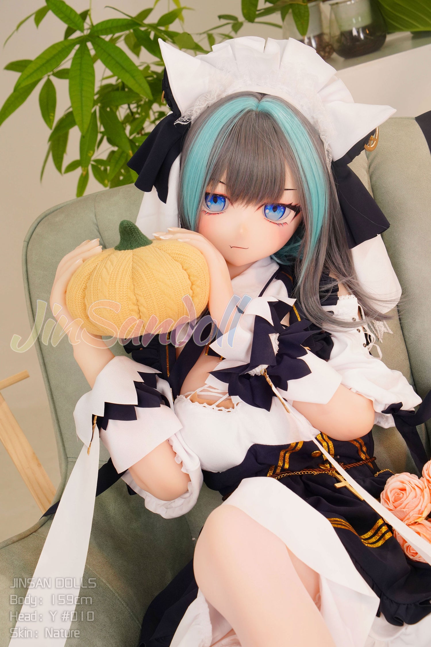 159cm/5ft2 B-cup Anime TPE Sex Doll with 