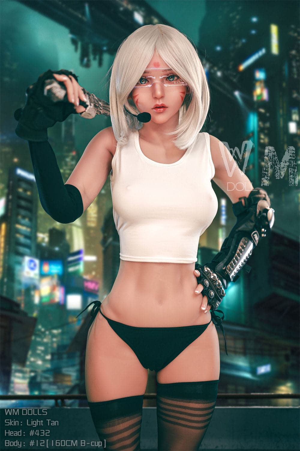 160cm/5ft3 B-cup 2B Real Life Sex TPE Doll with 