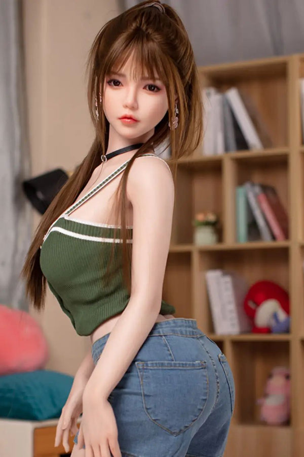 160cm/5ft3 D-cup Silicone Head Sex Doll -  A25 - BestDollForYou