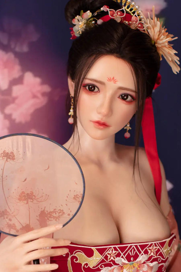 150cm/4ft11 D-cup Silicone Head Sex Doll -  A34 Qi - BestDollForYou