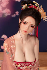 150cm/4ft11 D-cup Silicone Head Sex Doll -  A34 Qi - BestDollForYou
