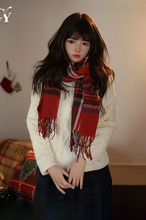 162cm/5ft4 E-Cup Silicone Head Sex Doll Christmas Girl - Sato Asuka - BestDollForYou
