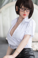 160cm/5ft3 D-cup Japanese Silicone Head Sex Doll - A46 Jo - BestDollForYou