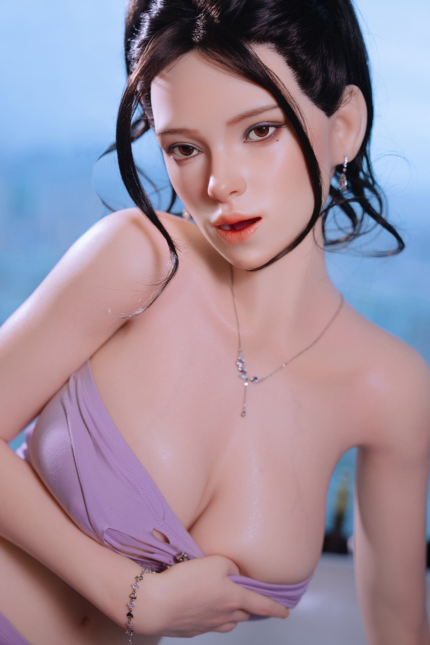 166cm/5ft5 G-cup Big Breast Silicone Sex Doll – M37