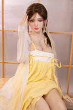 160cm/5ft3 D-cup Chinese Silicone Head Sex Doll - Wennie - BestDollForYou