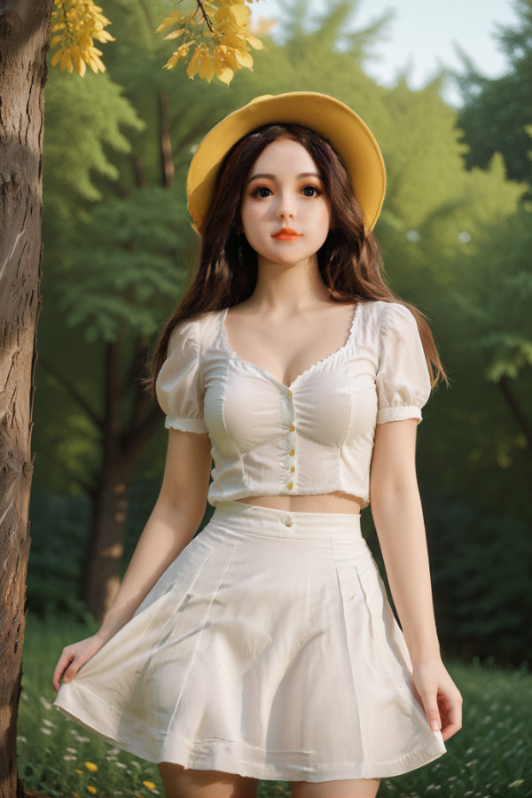 148cm/4ft10 B-Cup Cute Hybrid Sex Doll 
