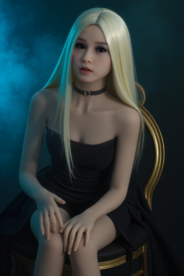 148cm/4ft10 F-Cup Blonde TPE Sex Doll 