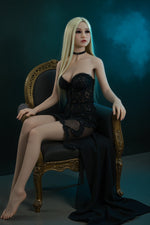 US In Stock - 148cm/4ft10 F-Cup Blonde TPE Sex Doll 