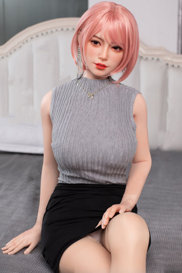 160cm/5ft3 D-cup Silicone Head Sex Doll - A55 Nan - BestDollForYou