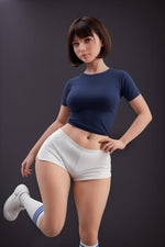 151cm Petite Big Booty Chubby Silicone Head Sex Doll - Jade - 我的商店