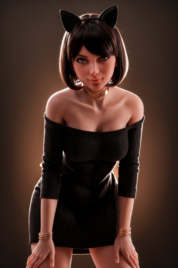 151cm/4ft11 F-Cup BBW Big Booty Hybrid Sex Doll 