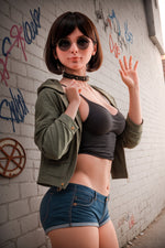 151cm/4ft11 F-Cup BBW Big Booty Hybrid Sex Doll 