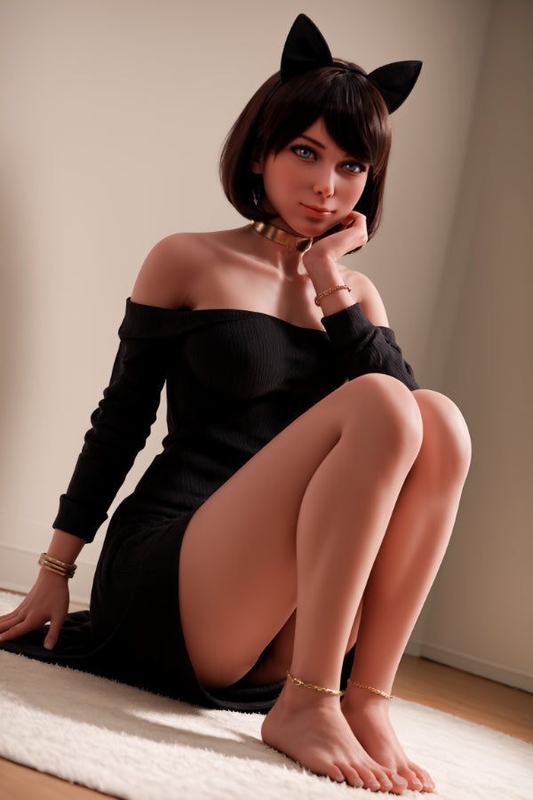 151cm/4ft11 F-Cup BBW Big Booty Hybrid Sex Doll 