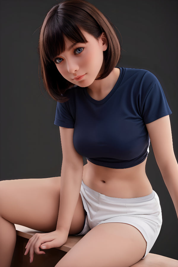151cm Petite Big Booty Chubby Silicone Head Sex Doll - Jade - 我的商店