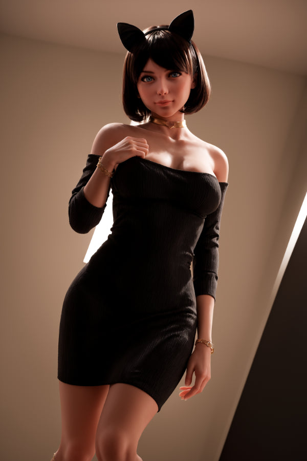 151cm/4ft11 F-Cup BBW Big Booty Hybrid Sex Doll 