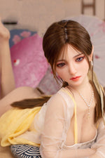 160cm/5ft3 D-cup Chinese Silicone Head Sex Doll - Wennie - BestDollForYou