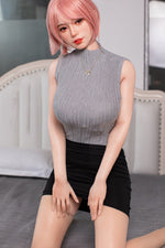 160cm/5ft3 D-cup Silicone Head Sex Doll - A55 Nan - BestDollForYou