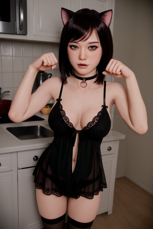 166cm/5ft5 H-cup Huge Breast Hybrid Sex Doll 