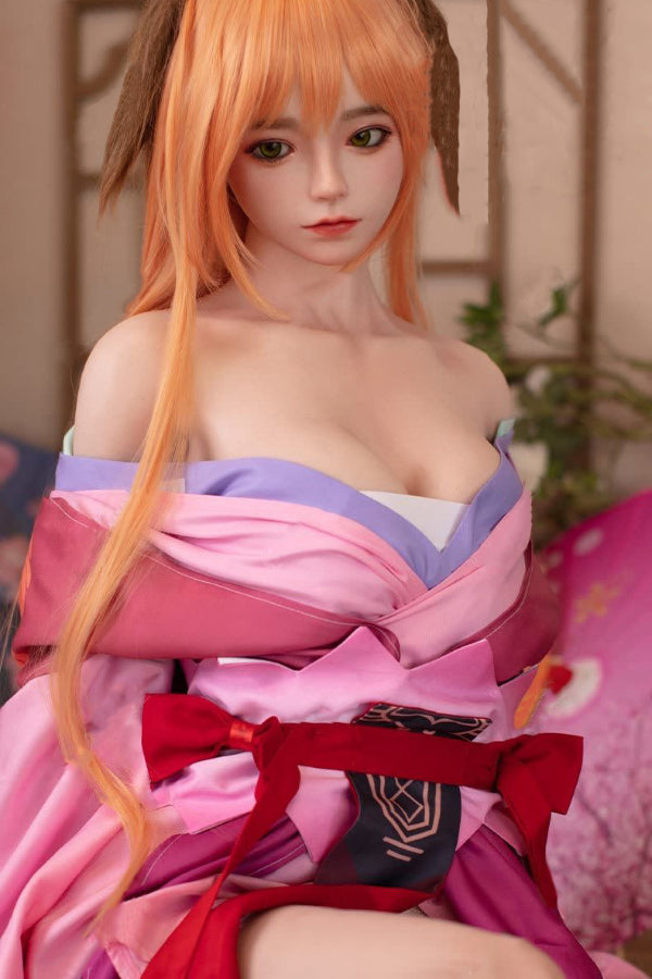 150cm/4ft11 D-cup Japanese Silicone Head Sex Doll -  Yui - BestDollForYou