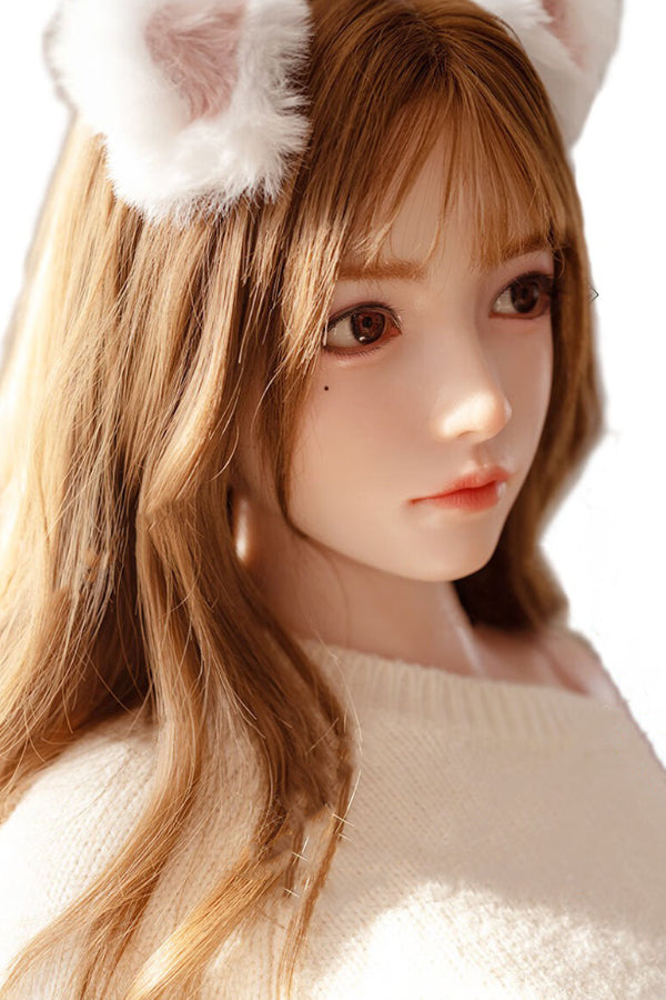 160cm/5ft3 D-cup Japanese Silicone Head Sex Doll - A39 Sora - BestDollForYou
