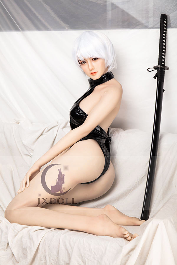 160cm/5ft3 D-cup Japanese Silicone Head Sex Doll -  Yua - BestDollForYou