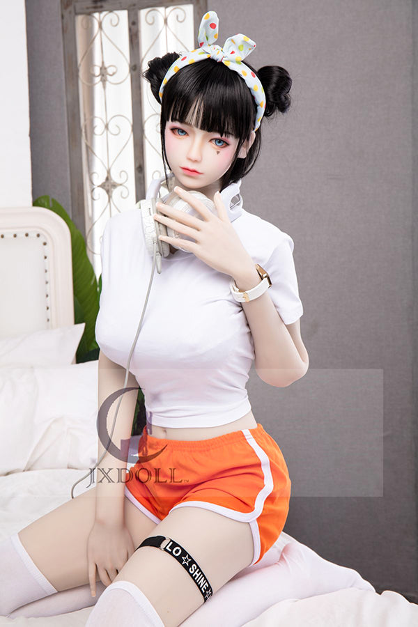 160cm/5ft3 D-cup Japanese Silicone Head Sex Doll - Yui - BestDollForYou