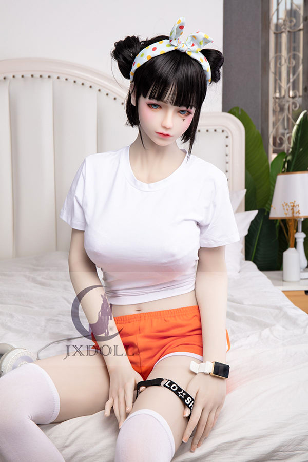160cm/5ft3 D-cup Japanese Silicone Head Sex Doll - Yui - BestDollForYou