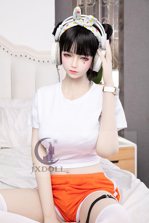 160cm/5ft3 D-cup Japanese Silicone Head Sex Doll - Yui - BestDollForYou