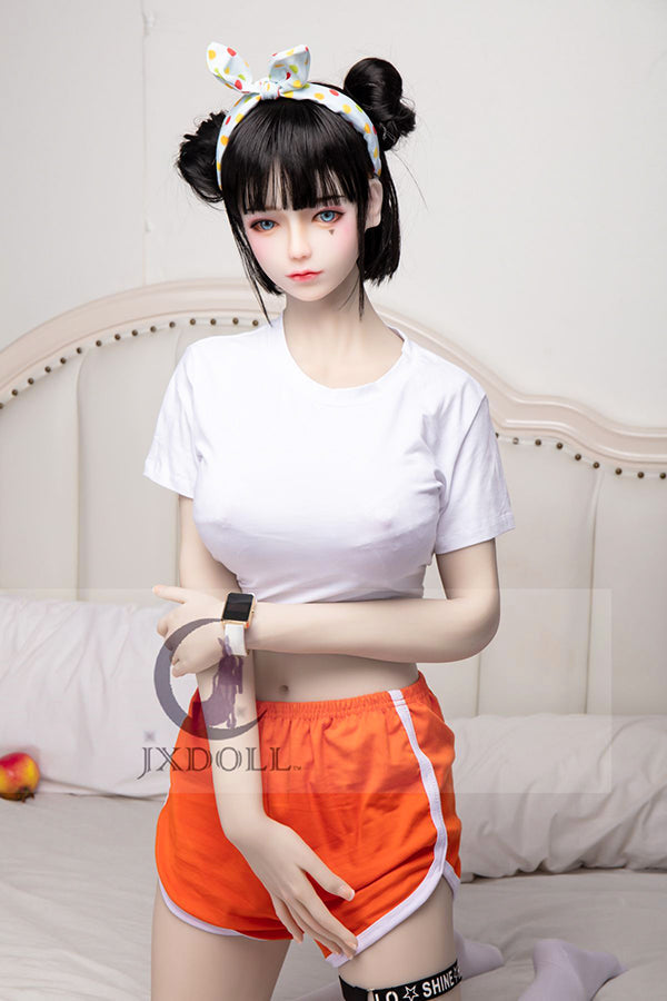 160cm/5ft3 D-cup Japanese Silicone Head Sex Doll - Yui - BestDollForYou