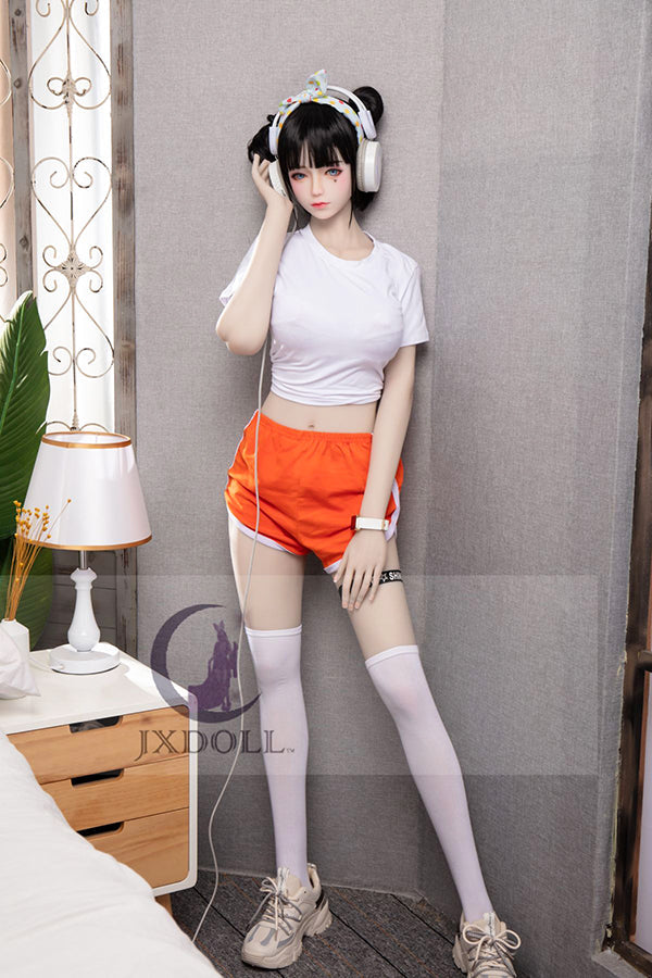 160cm/5ft3 D-cup Japanese Silicone Head Sex Doll - Yui - BestDollForYou