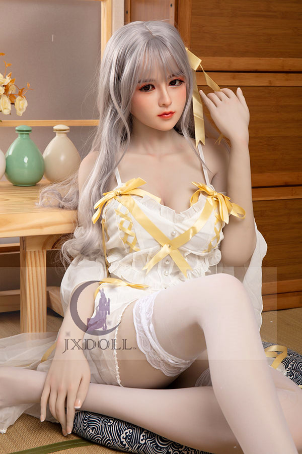 160cm/5ft3 D-cup Silicone Head Sex Doll -  Emi - BestDollForYou