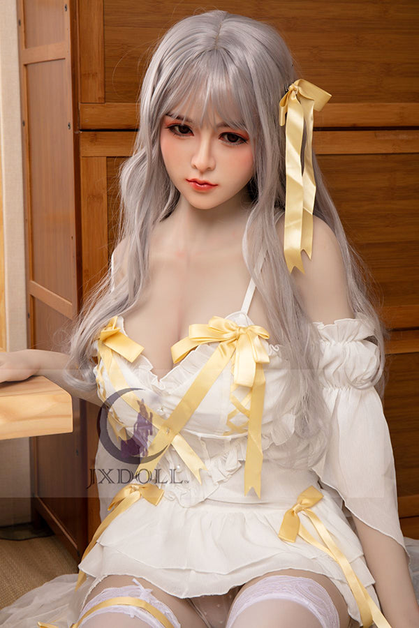 160cm/5ft3 D-cup Silicone Head Sex Doll -  Emi - BestDollForYou