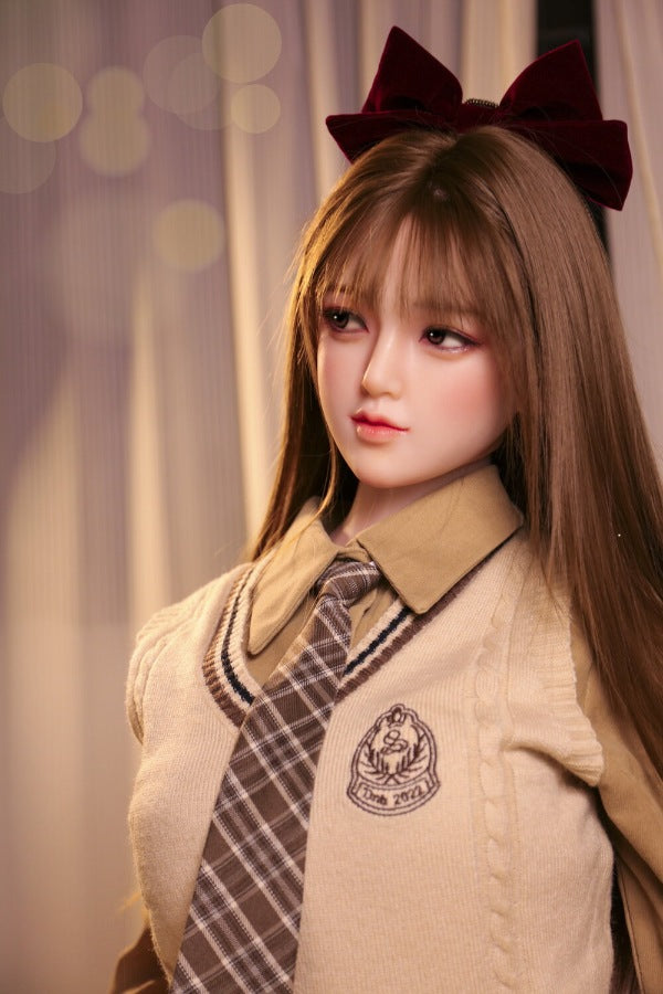 160cm/5ft3 D-cup Silicone Japanese Head Sex Doll - Ren - BestDollForYou