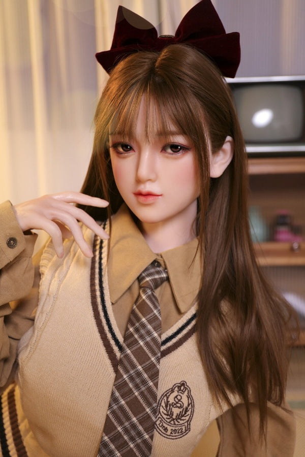 160cm/5ft3 D-cup Silicone Japanese Head Sex Doll - Ren - BestDollForYou