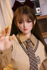160cm/5ft3 D-cup Silicone Japanese Head Sex Doll - Ren - BestDollForYou