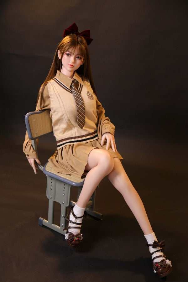 160cm/5ft3 D-cup Silicone Japanese Head Sex Doll - Ren - BestDollForYou