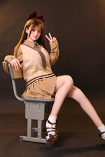 160cm/5ft3 D-cup Silicone Japanese Head Sex Doll - Ren - BestDollForYou