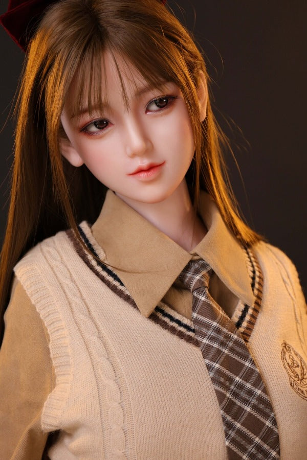 160cm/5ft3 D-cup Silicone Japanese Head Sex Doll - Ren - BestDollForYou