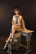 160cm/5ft3 D-cup Silicone Japanese Head Sex Doll - Ren - BestDollForYou