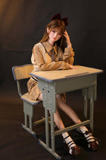 160cm/5ft3 D-cup Silicone Japanese Head Sex Doll - Ren - BestDollForYou