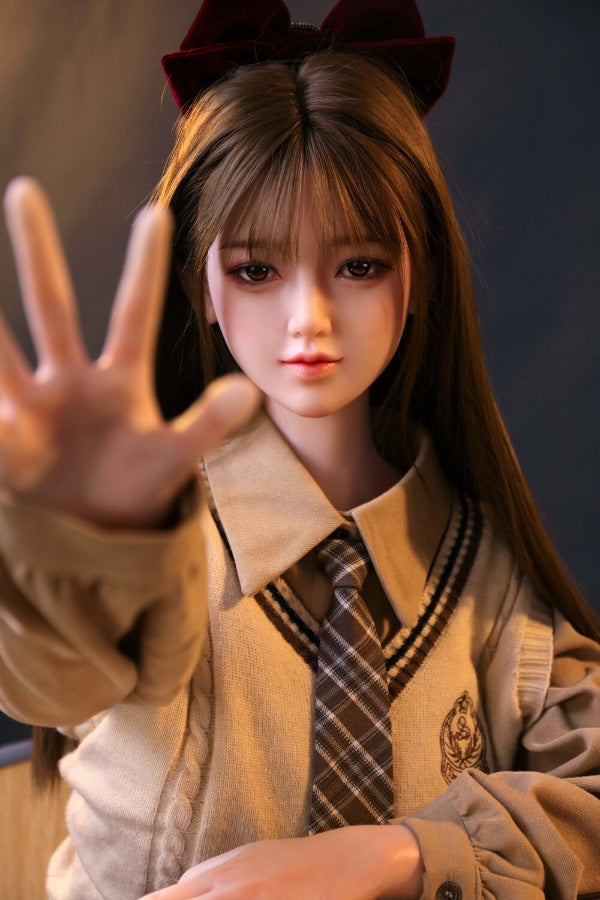 160cm/5ft3 D-cup Silicone Japanese Head Sex Doll - Ren - BestDollForYou