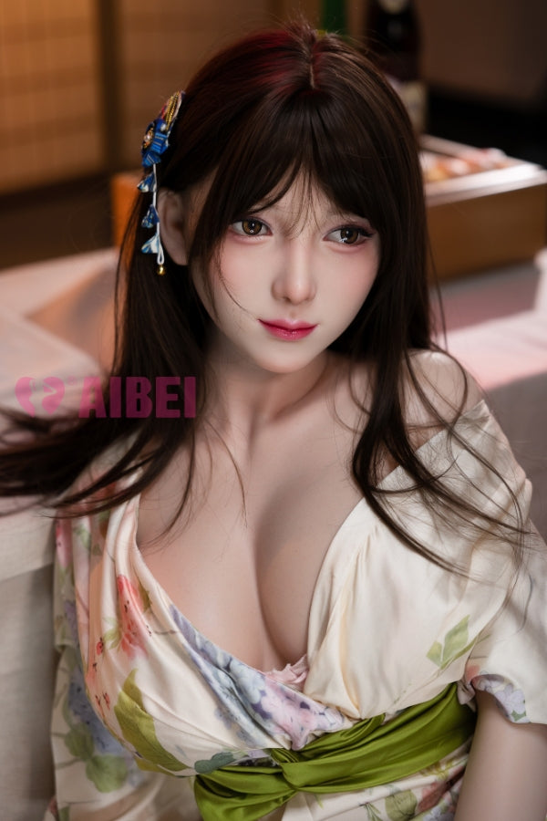 US In Stock - 167cm/5ft6 E-Cup Big Breast Silicone Sex Doll 
