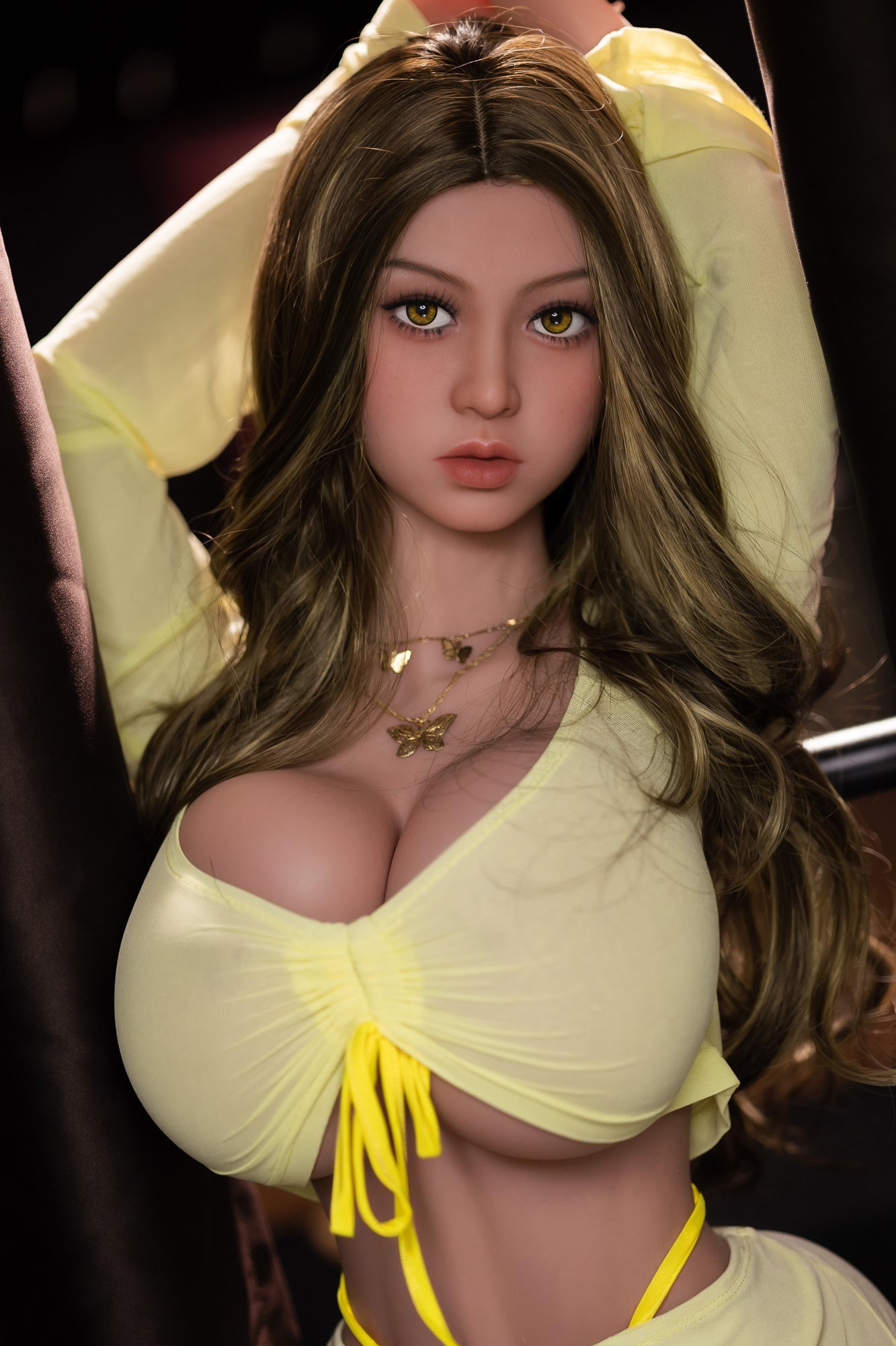 US In Stock - 153cm/5ft M-cup Huge Boobs Chubby Sex Doll 