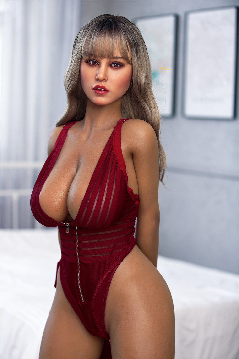 165cm/5ft5 G-cup Tall  Huge Tits|Boobs Silicone Sex Doll – S2 Clara - BestDollForYou
