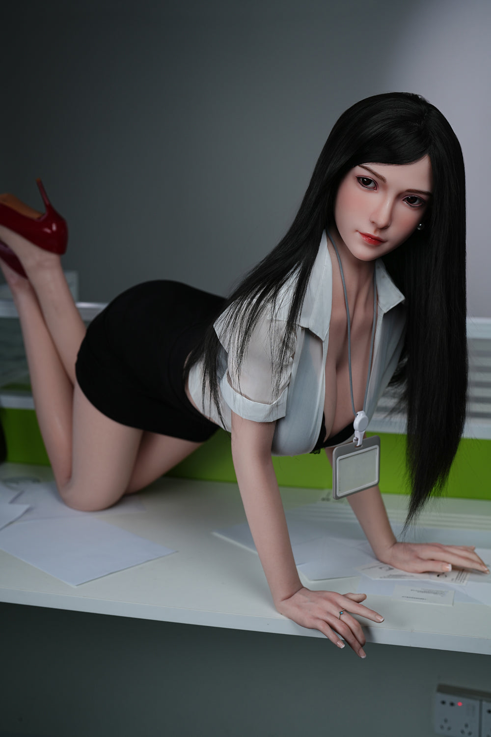 US In Stock - 160cm/5ft3 D-cup Silicone Head Sex Doll C26S -  Tifa - 我的商店