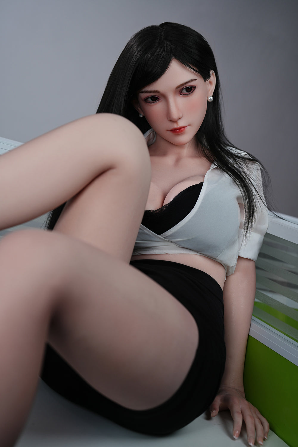US In Stock - 160cm/5ft3 D-cup Silicone Head Sex Doll C26S -  Tifa - 我的商店