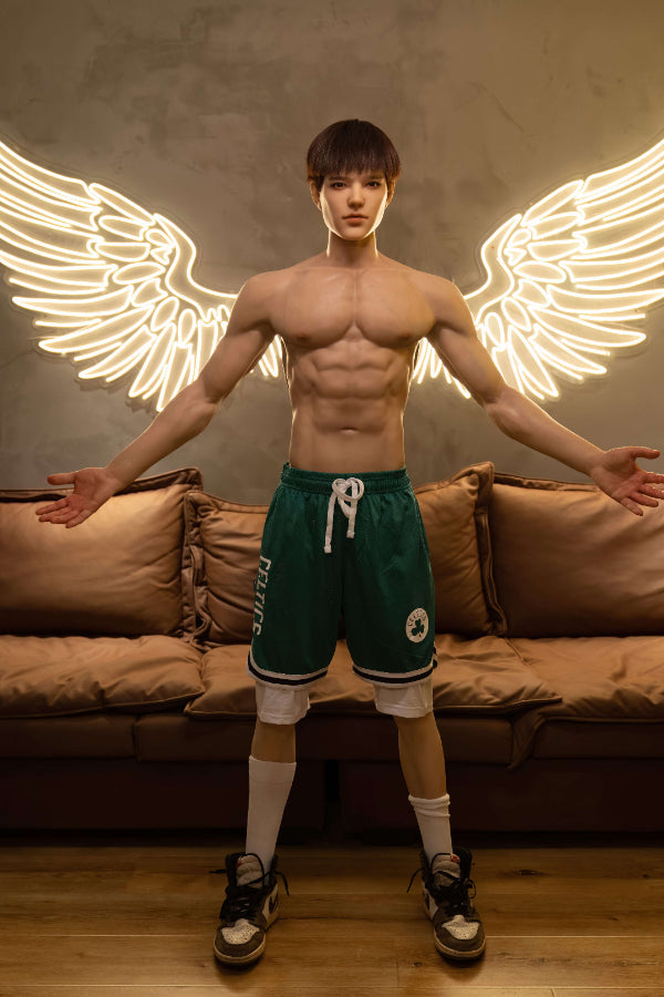 175cm/5ft9 Silicone Head Male Sex Doll - Leonardo